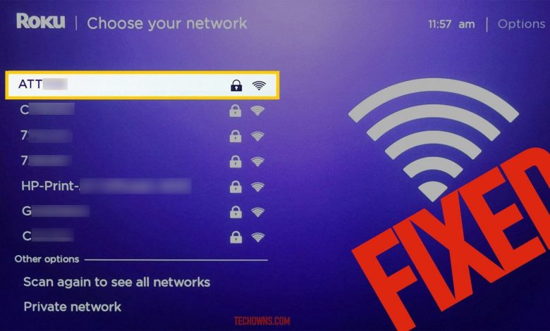 Roku Won't Connect to internet