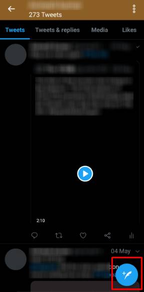 new tweet