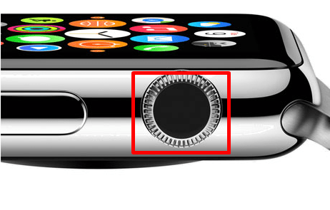 Digital crown - How to Listen to Music on Apple Watch without iPhone