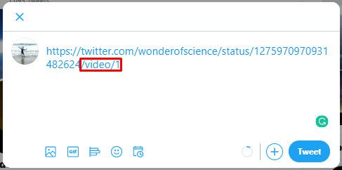 Compose tweet - How to Embed Video in Twitter