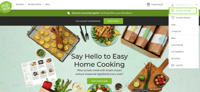cancel hello fresh