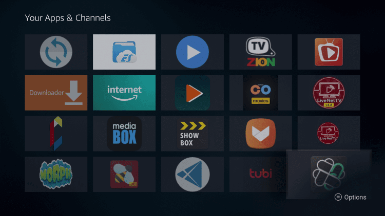 Select FileLinked-FileLinked Firestick