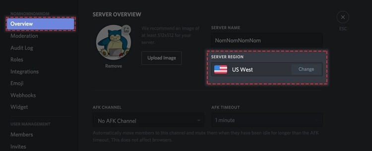 Select Overview-Discord Awaiting Endpoint