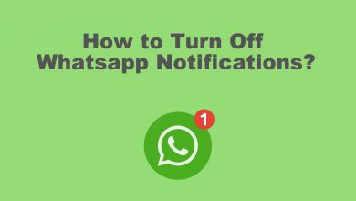 Turn off Whatsapp notification