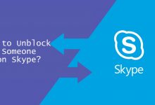 Unblock someone on Skype