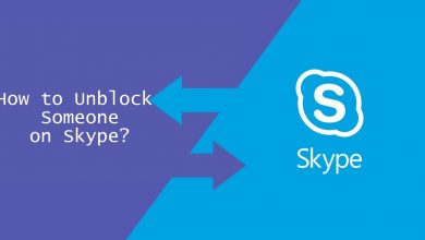 Unblock someone on Skype