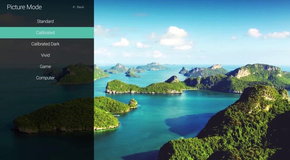 Vizio TV Picture Modes