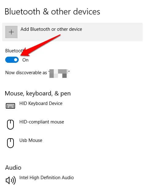 Bluetooth Connection