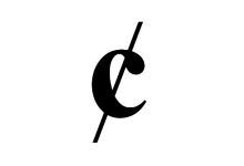 cent symbol on keyboard