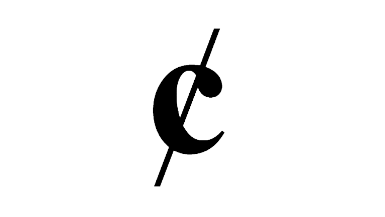 cent symbol on keyboard