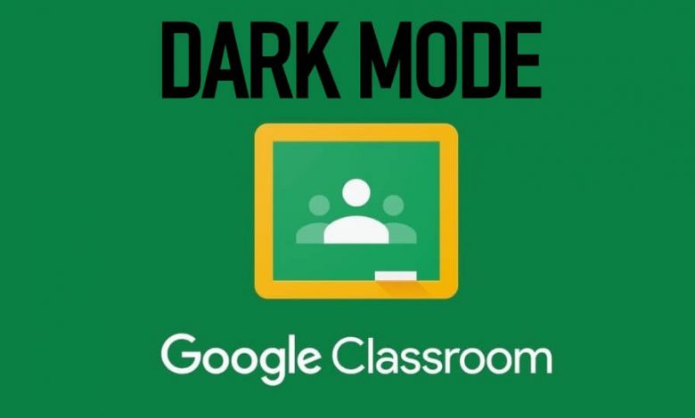 google classroom DARK MODE