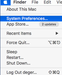 System Preferences