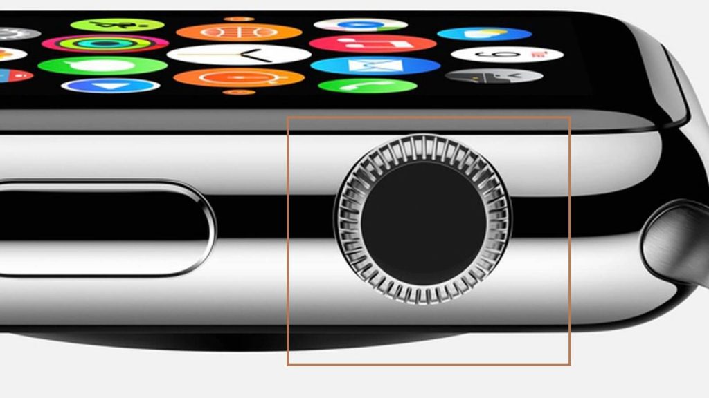 Digital Crown on Apple Watch - Change App Layout on Apple Watch