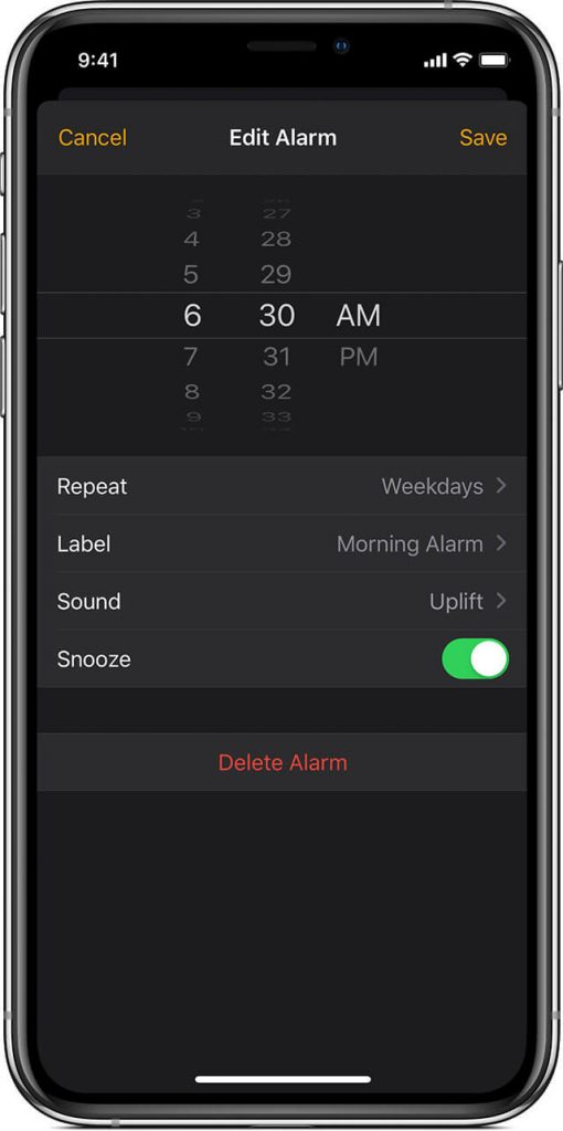 Change Alarm Sound on iPhone