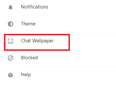 Chat Wallpaper on WhatsApp Web