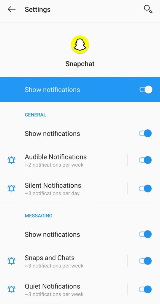 Change Snapchat Notification Sound