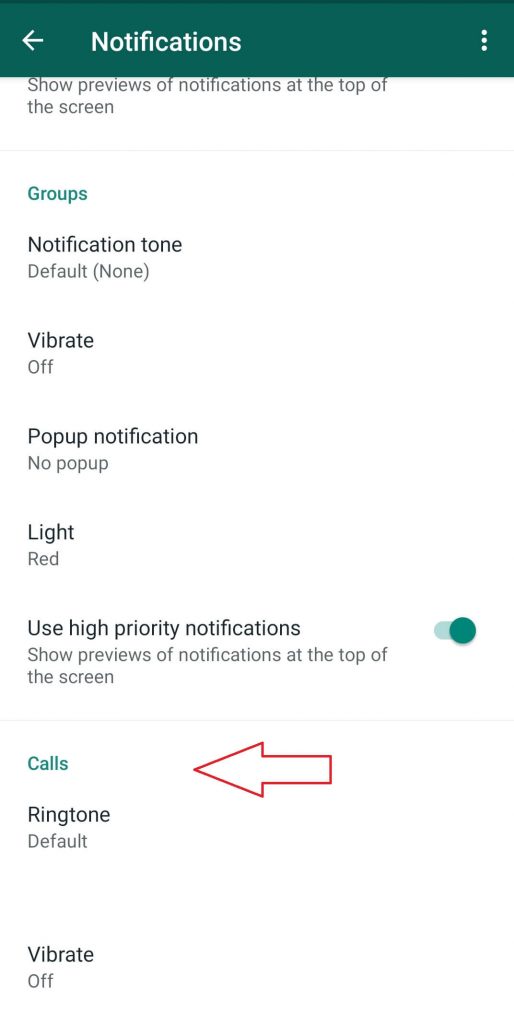 Change WhatsApp Ringtones 