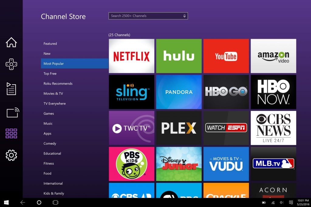 Choose Hulu to Install on Element Roku smart TV