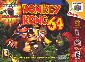 Donkey Kong 64 - Best Nintendo 64 Games