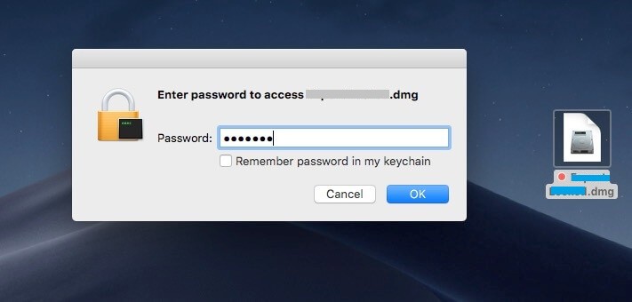 Enter Password to Access Folder