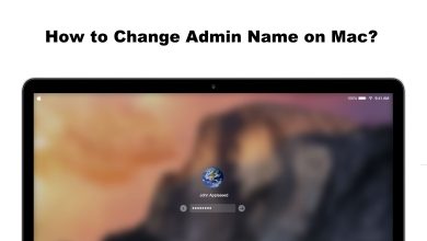 How to Change Admin Name on Mac