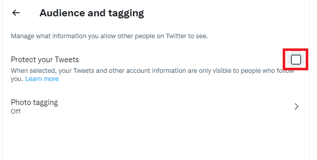 How to Change Privacy Settings on Twitter