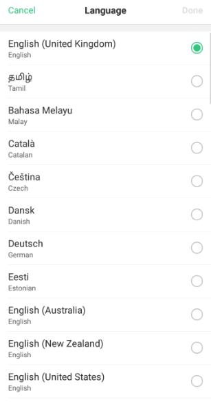 Select Language - How To Change Language On Messenger