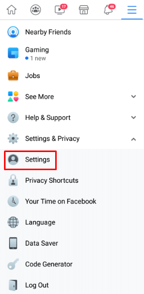 Settings - How To Change Email ID On Facebook