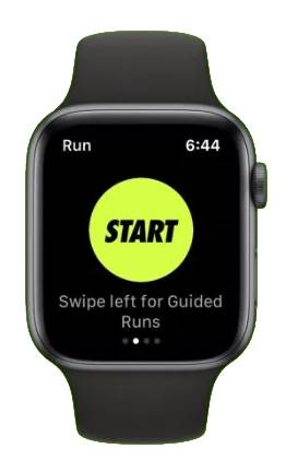 Start - How To Use Nike Run Club On Apple Watch