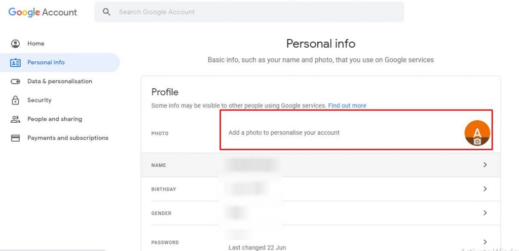 Photo - How To Change Profile Picture On Gmail