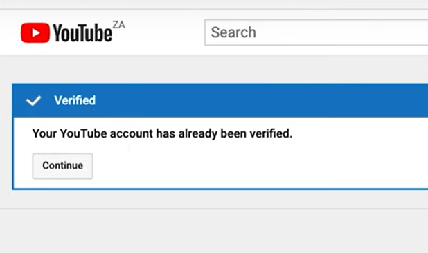 Youtube.com verify