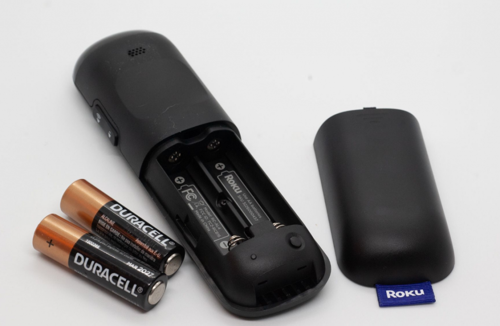 Remove battery - reset roku remote