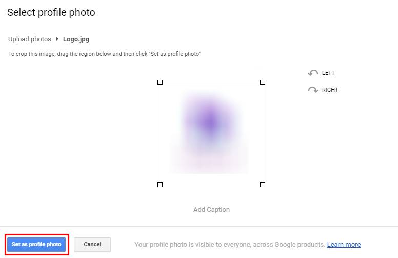 set as profile picture - How To Change Profile Picture On Gmail