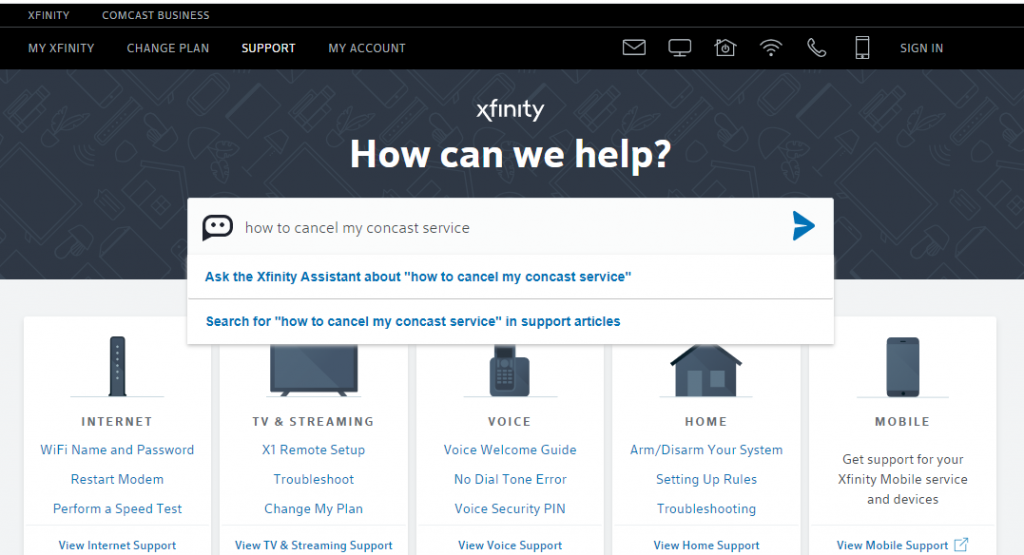 Xfinity Assistant