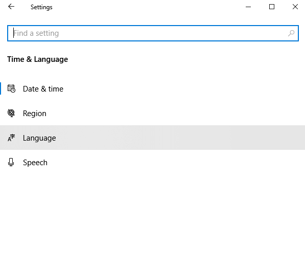 Select Language