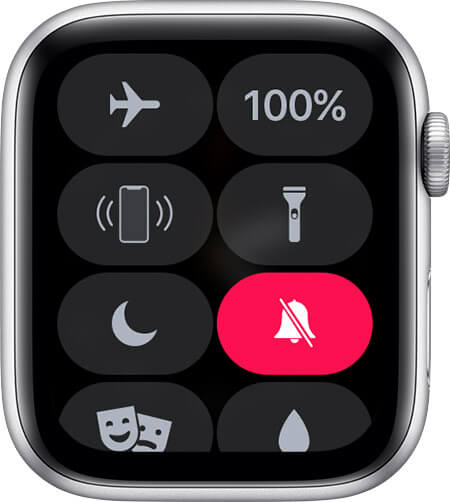 Select Silent Mode to Change Notification Sound on Apple Watch 