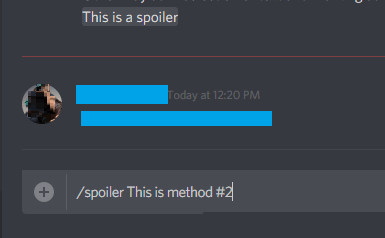 Spoiler on Discord