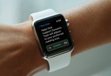 Text on Apple Watch