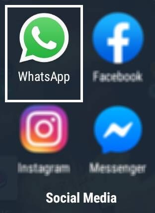 Open WhatsApp