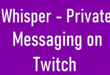 Whisper on Twitch