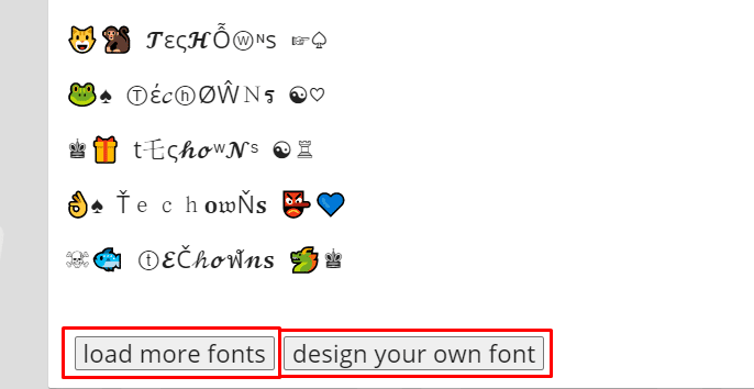 load more fonts for Bio