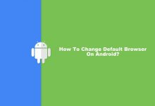 default Browsers on android