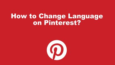 How to Change Language on Pinterest