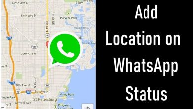 Add Location on WhatsApp Status