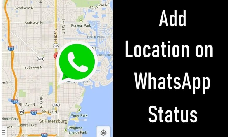 Add Location on WhatsApp Status