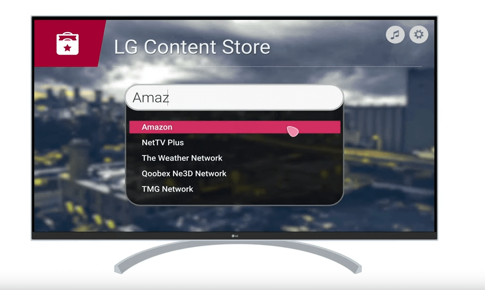 Watch Amazon Prime on LG Smart TV