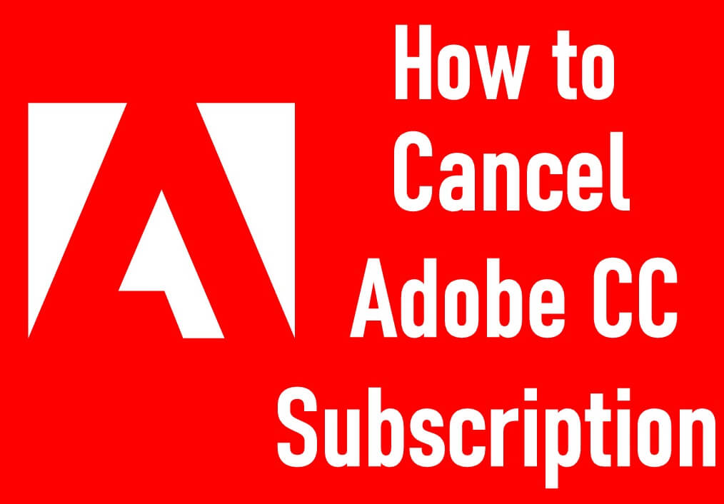 how to cancel adobe creative cloud