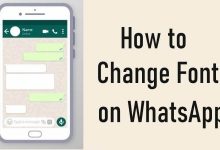 Change Font on WhatsApp