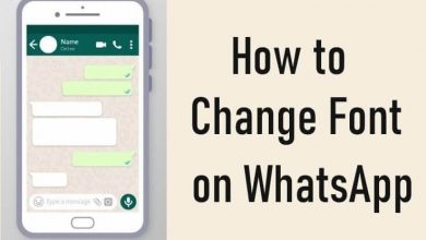 Change Font on WhatsApp