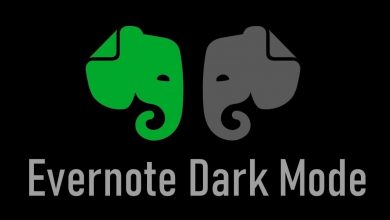 Evernote Dark Mode